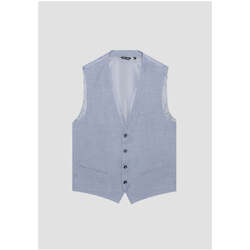Textil Homem Coletes Antony Morato MMVS00007-FA650304-7105-3-52 Azul