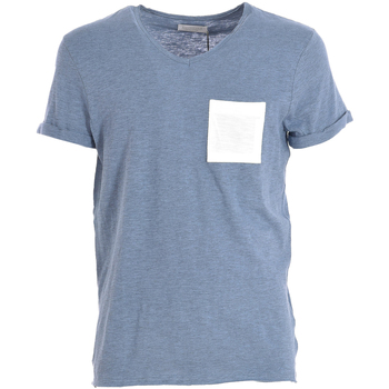 Textil Mulher T-shirt mangas compridas Eleven Paris 17S1TS26-M0712 Azul
