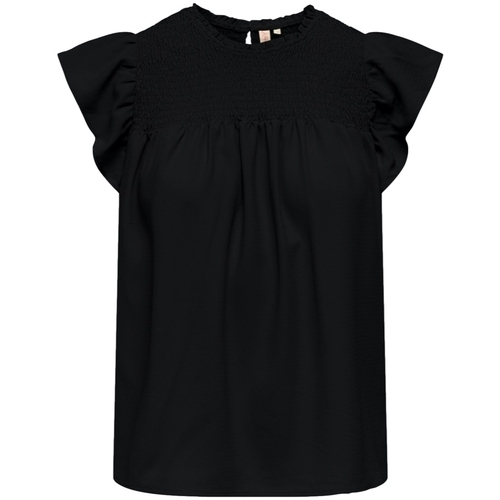 Textil Mulher Tops / Blusas Only Top Nelly - Black Preto