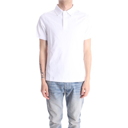 Textil Homem T-Shirt mangas DOT K-Way K81314W Branco