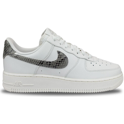 Sapatos bowl Sapatilhas Nike Wmns  Air Force 1 Low '07 Snakeskin Phantom Branco