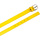 Acessórios Mulher Cinto Jaslen Cinturones Amarelo