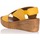 Sapatos Mulher Escarpim Bueno Shoes WL3402 Amarelo