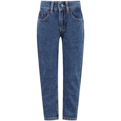 Textil Rapaz Calças de ganga 20mm Calvin Klein Jeans IB0IB01549 DAD FIT-SALT PEPPER AUTH BLUE Azul