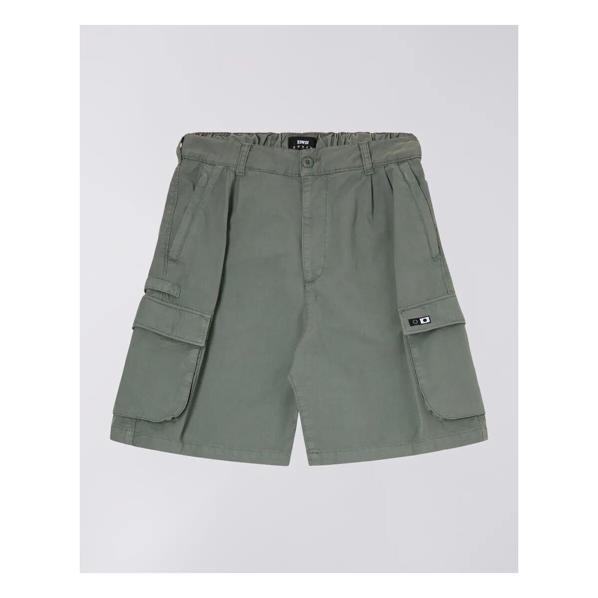 Textil Homem Shorts / Bermudas Edwin I031953 RINGE CARGO-1MY.GD CASTOR GRAY Cinza