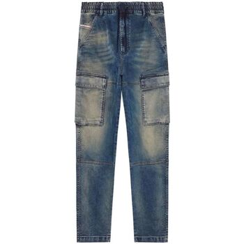 Textil Homem Calças de ganga Diesel D-KROOLEY A09731 068DS-01 Azul