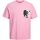 Textil Homem T-shirts e Pólos Jack & Jones 12235290 TULUM-PRISM PINK Rosa