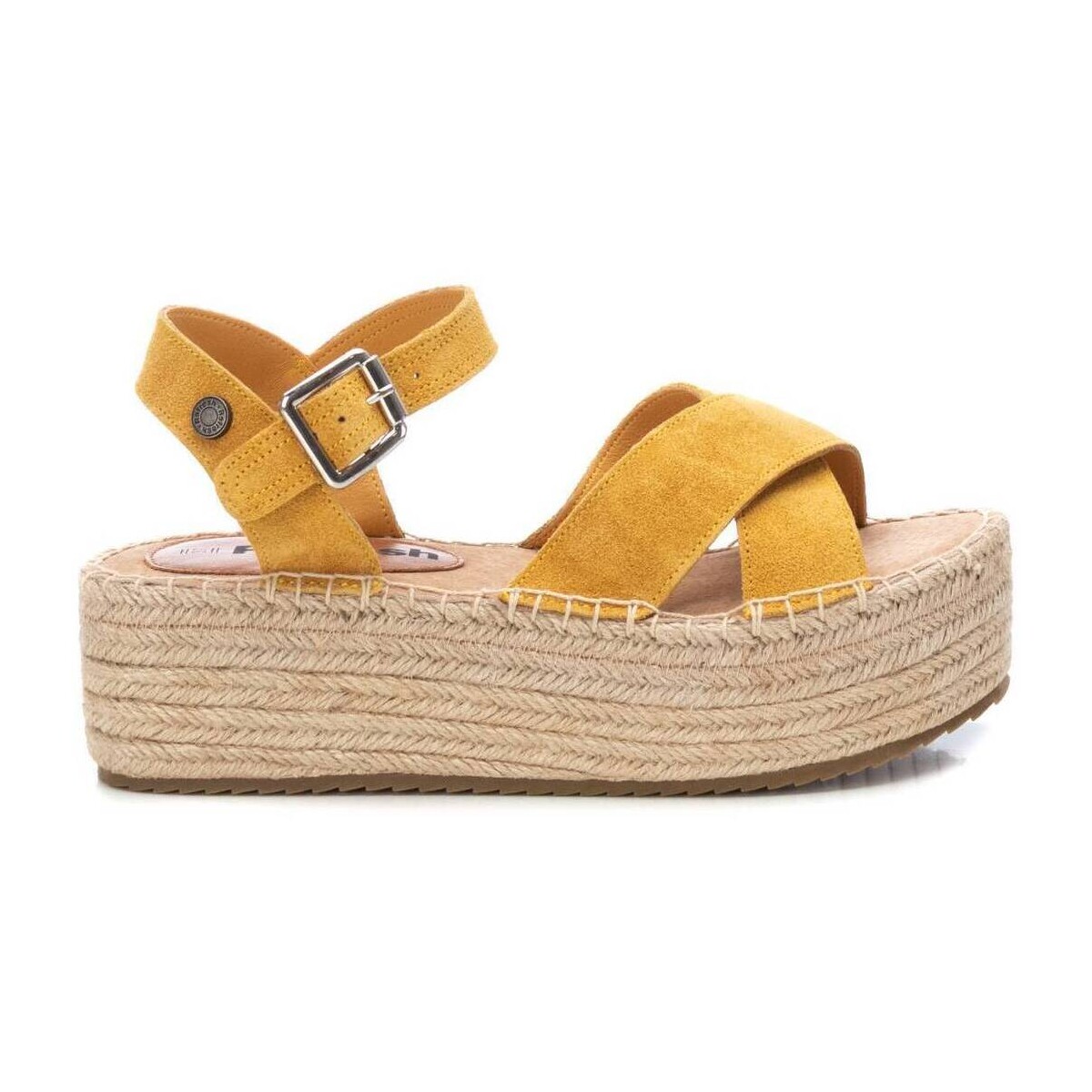 Sapatos Mulher Sandálias Refresh 17079405 Amarelo