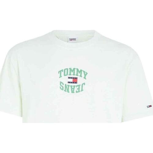 Textil Homem T-Shirt mangas curtas Tommy Jeans  Verde