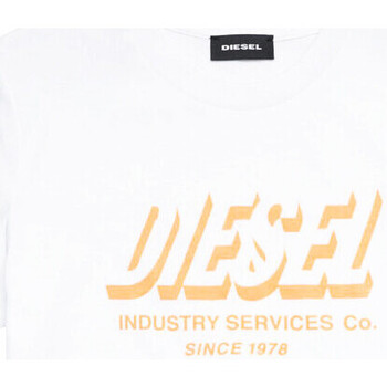 Textil Rapaz T-Shirt mangas curtas Diesel  Branco