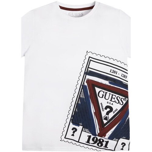 Textil Rapaz Брюки плаццо guess Guess  Branco