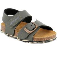 Sapatos Criança Sandálias Grunland GRU-CCC-SB1640-OM Verde