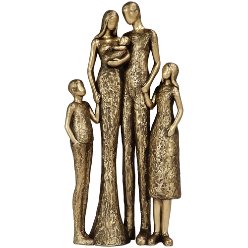 Casa Estatuetas Signes Grimalt Figura Familiar Ouro