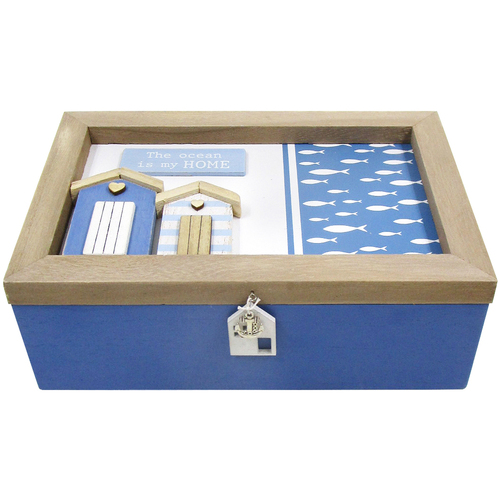 Casa Cestos e Caixas decorativas  Signes Grimalt Mocassins & Sapato de vela Azul