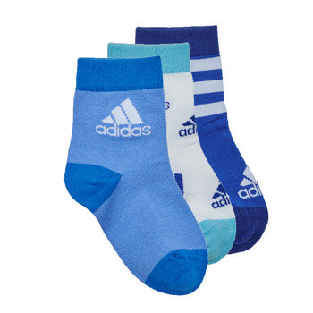 Acessórios Criança Meias de desporto Adidas Sportswear LK SOCKS 3PP Azul / Branco