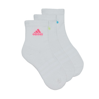 Acessórios Mulher adidas court adapt sneaker outlet hours 2017 Adidas Sportswear C SPW CRW 3P Branco / Ciano / Verde / Rosa