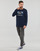 Textil Homem broken-logo pullover hoodie QS RAINBOW LS Azul