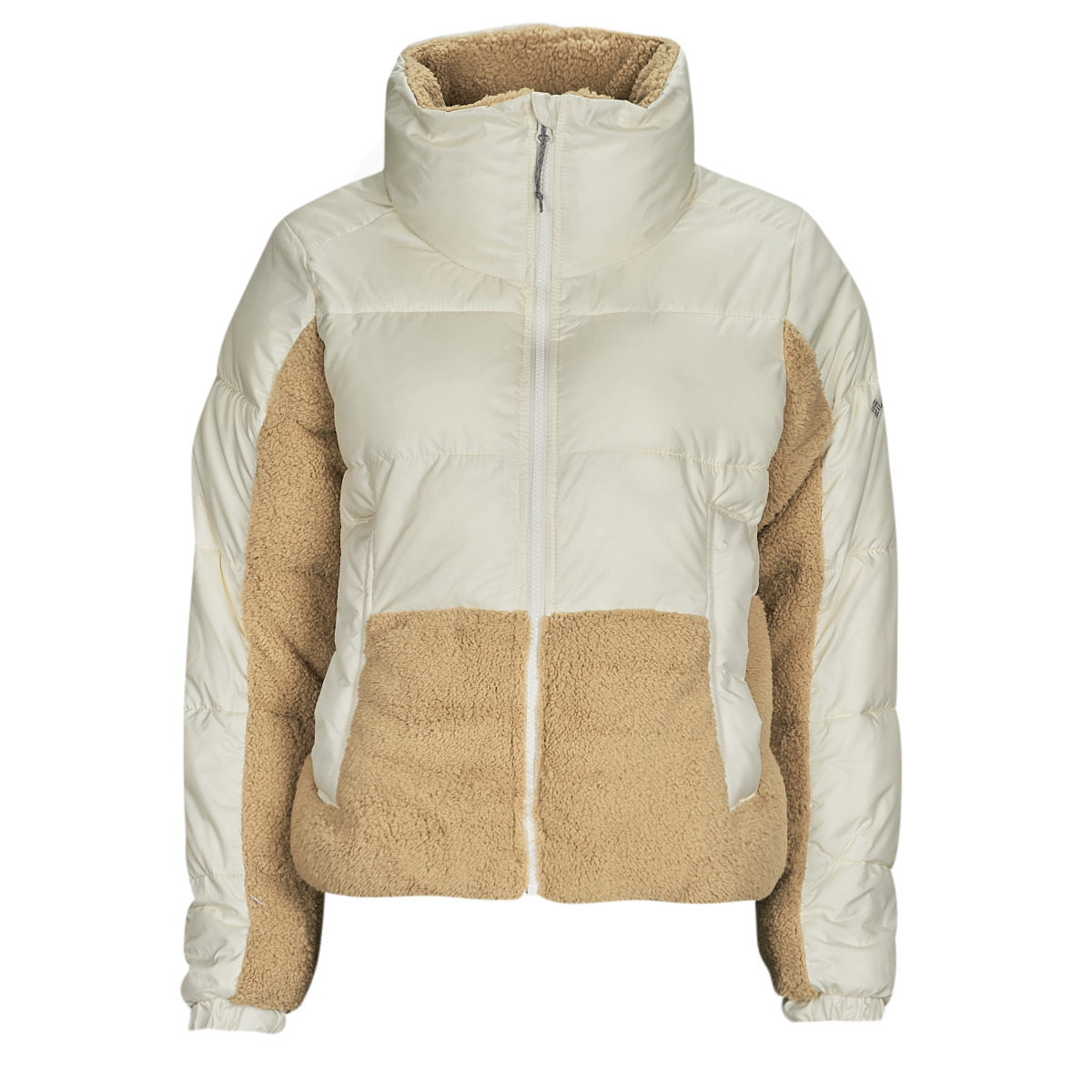 Textil Mulher Quispos Columbia Leadbetter Point Sherpa Hybrid Bege / Camel