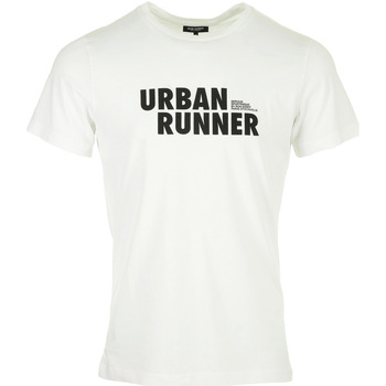 Textil Homem T-Shirt mangas curtas Ron Dorff Urban Runner Tee Branco