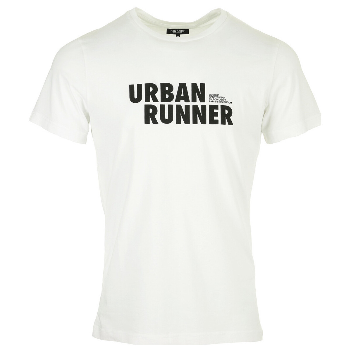Textil Homem T-Shirt mangas curtas Ron Dorff Urban Runner Tee Branco