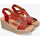 Sapatos Mulher Escarpim pabloochoa.shoes 7068 Vermelho