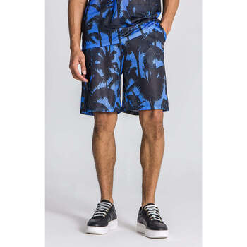 Textil Homem Shorts / Bermudas Gianni Kavanagh Multicolor Palms Shorts Multicolor