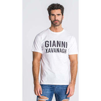 Textil Homem T-shirts e Pólos Gianni Kavanagh White Arizona Tee White