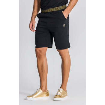Textil Homem Shorts / Bermudas Gianni Kavanagh Black Explosion Shorts Black