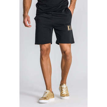 Textil Homem Shorts / Bermudas Gianni Kavanagh Black Spotlight Shorts Black