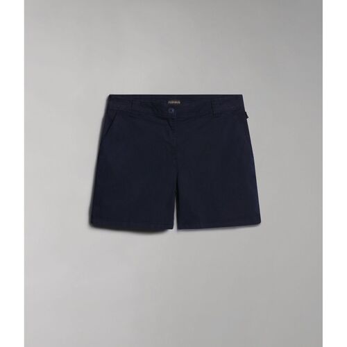 Textil Mulher Shorts / Bermudas Napapijri NARIE - NP0A4G7J-1761 BLU MARINE Azul