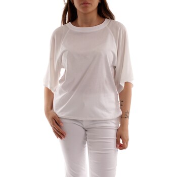 Textil Mulher T-shirt OTW mangas curtas Marella FATUO Branco