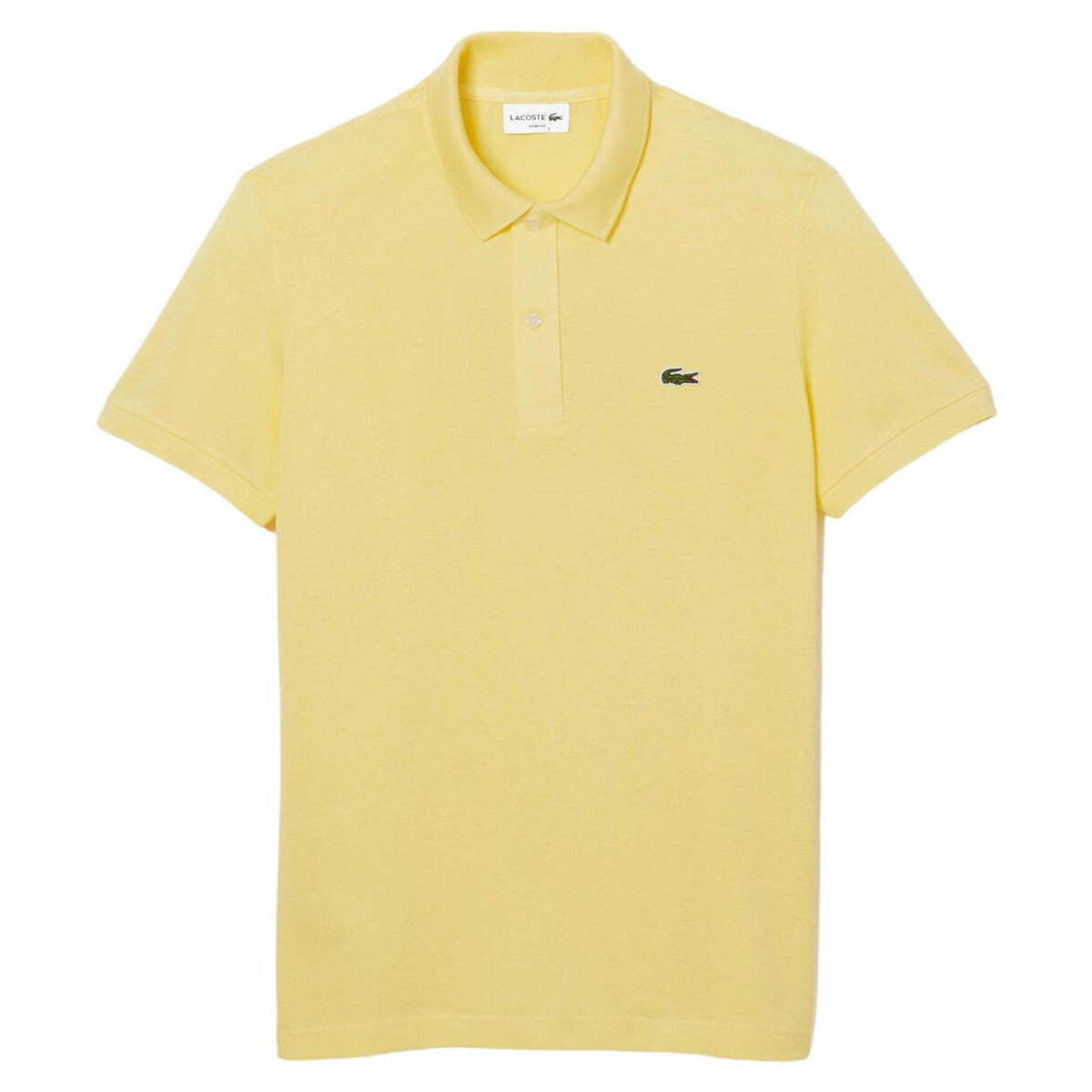 Textil Homem T-shirts e Pólos Lacoste  Amarelo