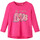 Textil Rapariga MCQ logo print short-sleeved shirt  Rosa