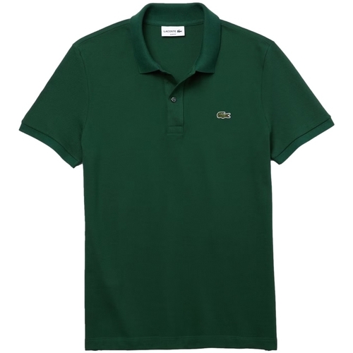 Textil Homem T-shirts e Pólos Lacoste Polo Slim Fit - Vert Verde