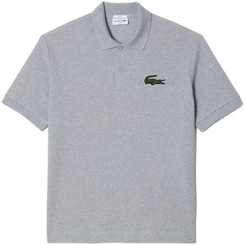 Textil Homem T-shirts e Pólos Lacoste lacoste tie-dye embroidered logo polo shirt Cinza