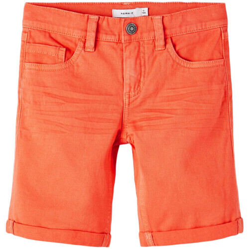 Textil Rapaz Shorts / Bermudas Name it  Laranja