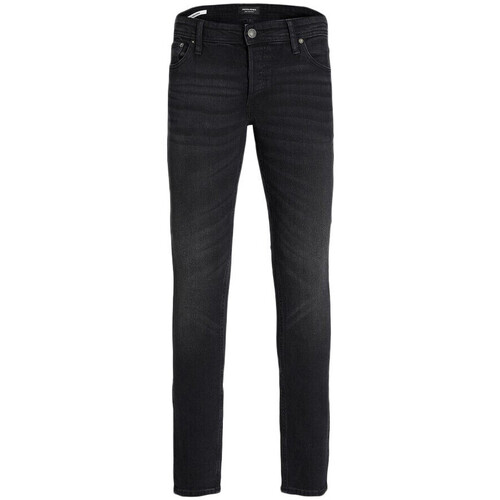 Textil Homem Calças Jeans Jack & Jones  black