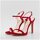 Sapatos Mulher Escarpim Lodi Inrico-X Espejo Negro Vermelho
