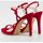 Sapatos Mulher Escarpim Lodi Inrico-X Espejo Negro Vermelho