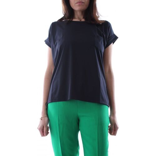 Textil Mulher T-shirts e Pólos Emporio Armani EA7 DT4220W LOME16 VICTORIA-90000 Azul