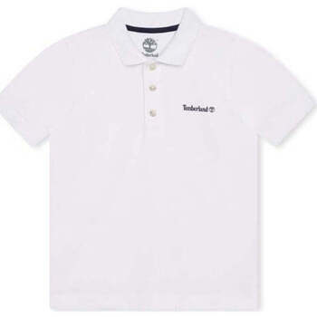Textil Rapaz T-shirts e Pólos Timberland T25T98-10P-1-19 Branco