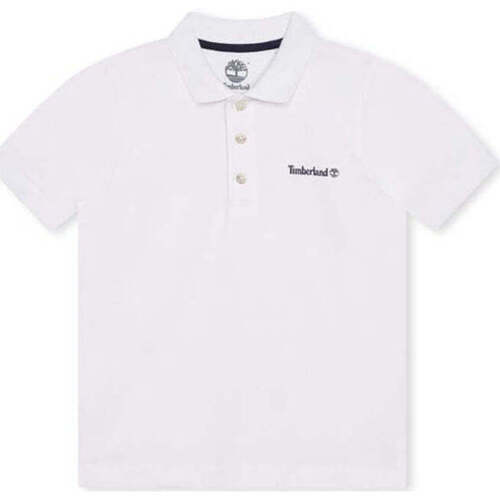 Textil Rapaz T-shirts e Pólos tribe Timberland T25T98-10P-1-19 Branco