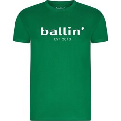 Textil Homem T-Shirt mangas curtas Ballin Est. 2013 Regular Fit sweater Shirt Verde