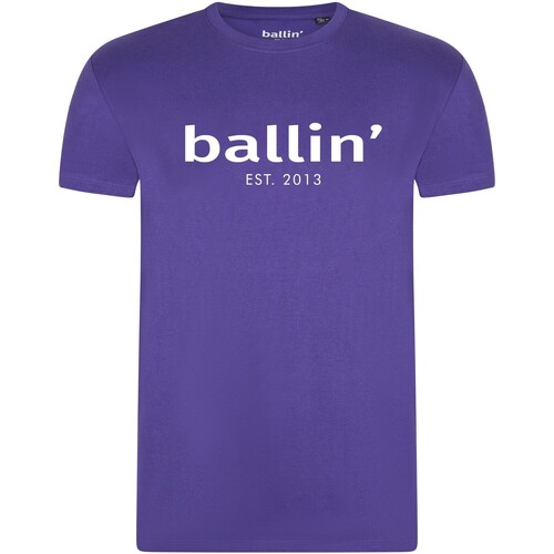 Textil Homem The home deco fa Ballin Est. 2013 Regular Fit Shirt Violeta