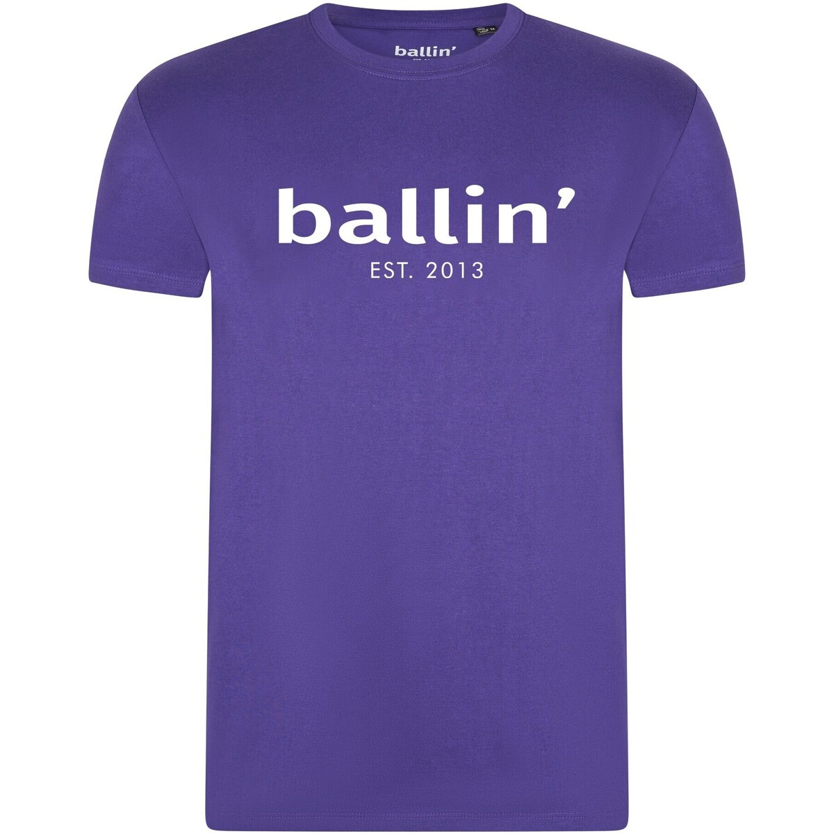 Textil Homem T-Shirt mangas curtas Ballin Est. 2013 Regular Fit Shirt Violeta