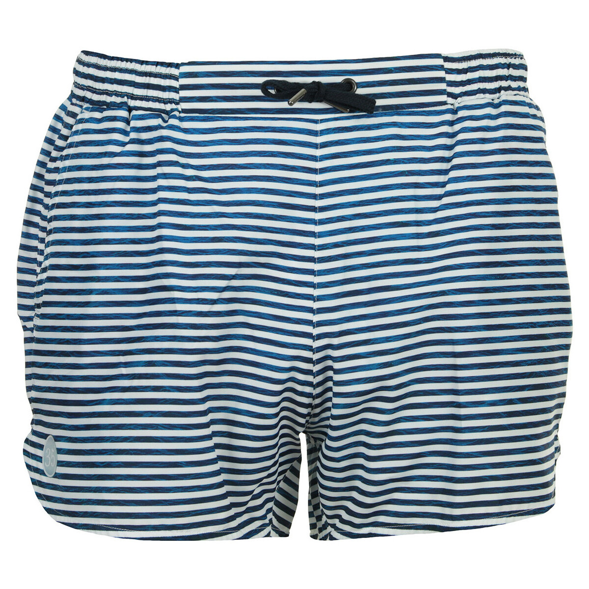 Textil Homem Fatos e shorts de banho Trente-Cinq° Short Plage Print Azul
