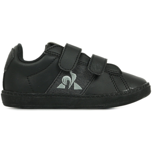 Sapatos Criança Sapatilhas Le Coq Sportif Courtclassic Inf 2 Tones Preto