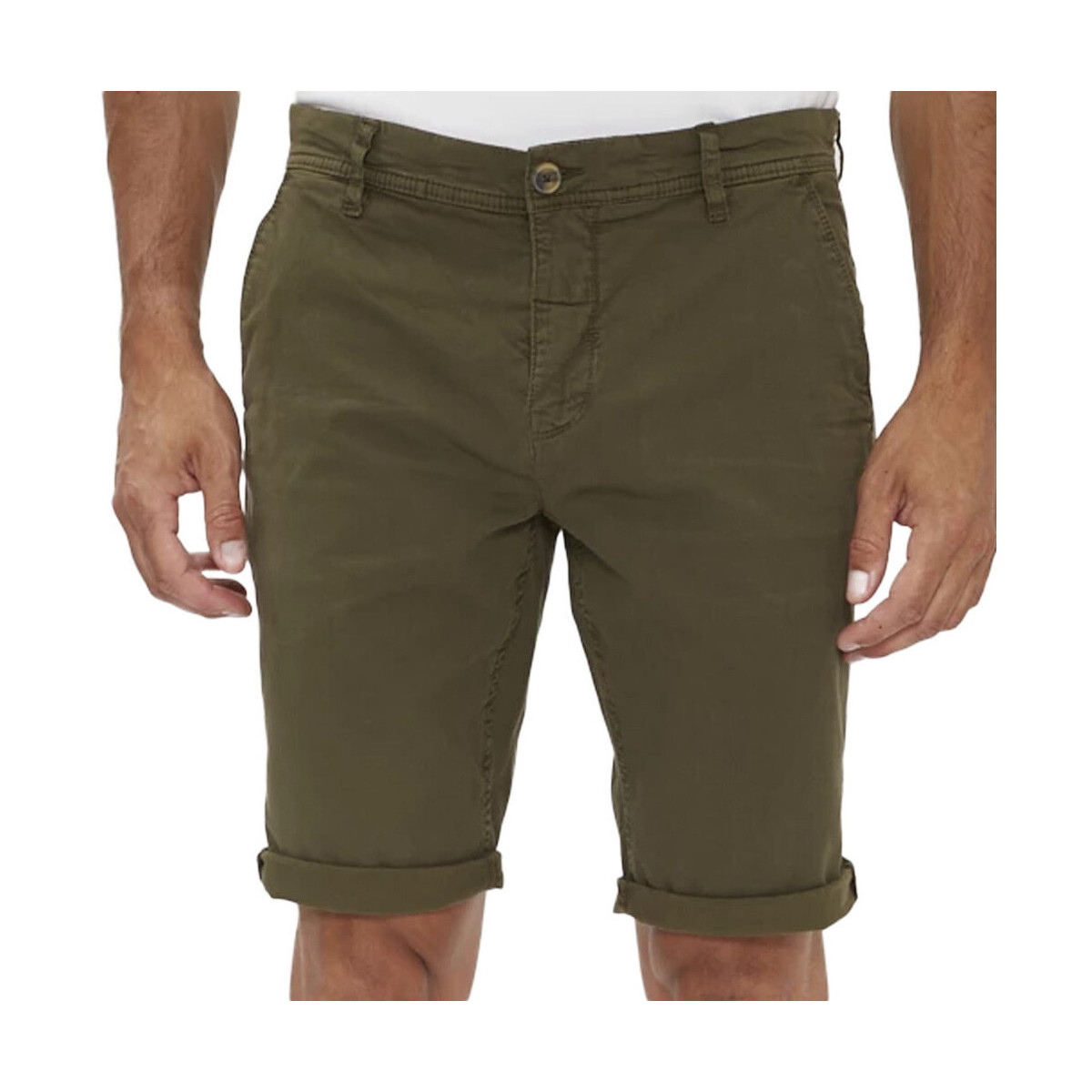 Textil Homem Shorts / Bermudas Paname Brothers  Verde