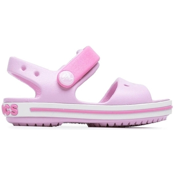 Sapatos Rapariga Sandálias Crocs CROCBAND SANDAL KIDS Rosa