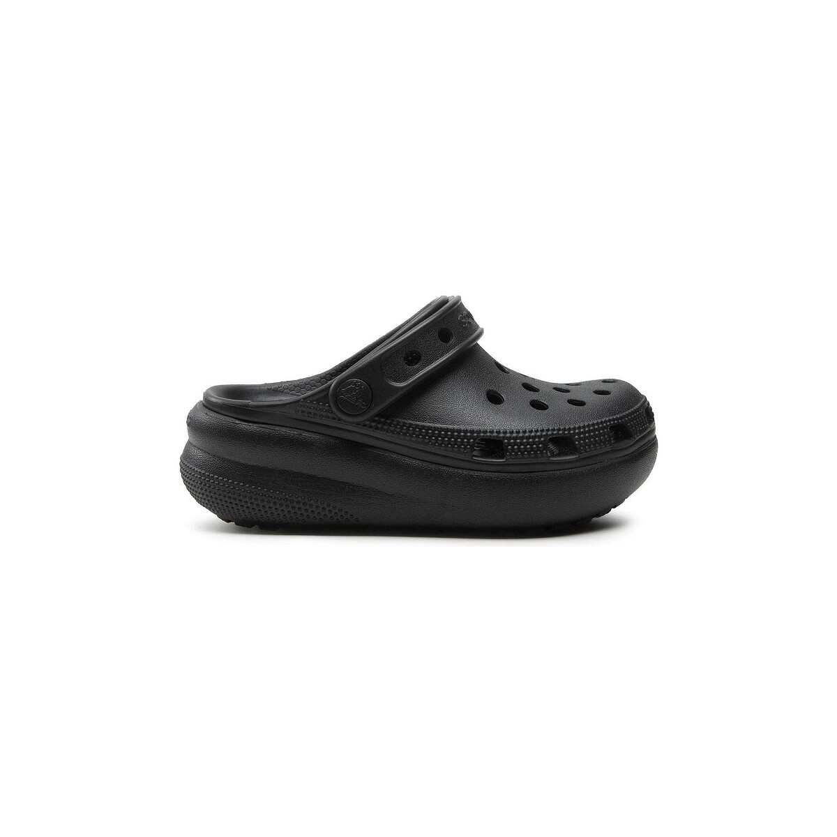 Sapatos Mulher Chinelos Crocs CLASSIC CRUSH Noir Preto